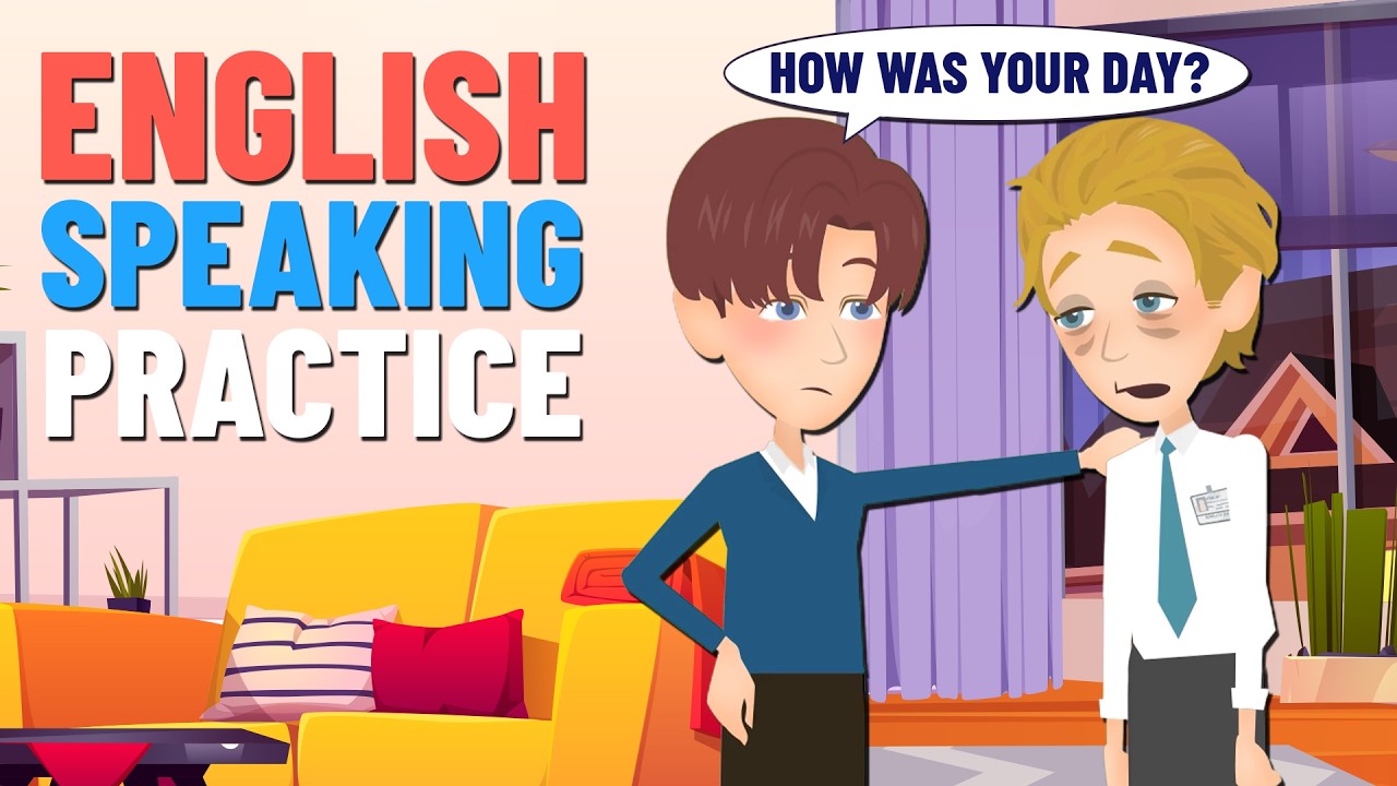 English Speaking Practice for Beginners | Talk About Your Day | Daily English Conversations (A1-A2)