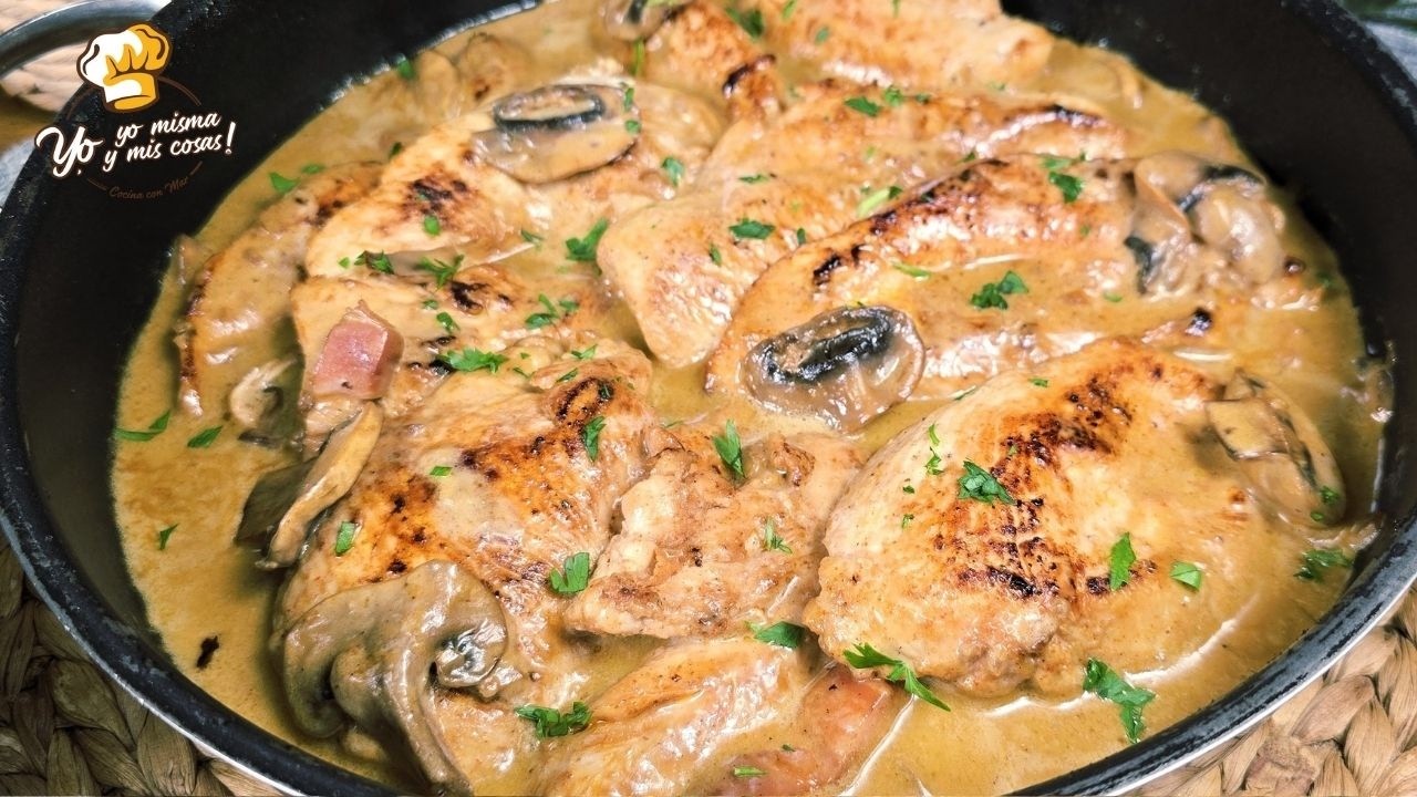 Delicioso POLLO Cremoso al VINO en unos MINUTOS - Recetas para sorprender