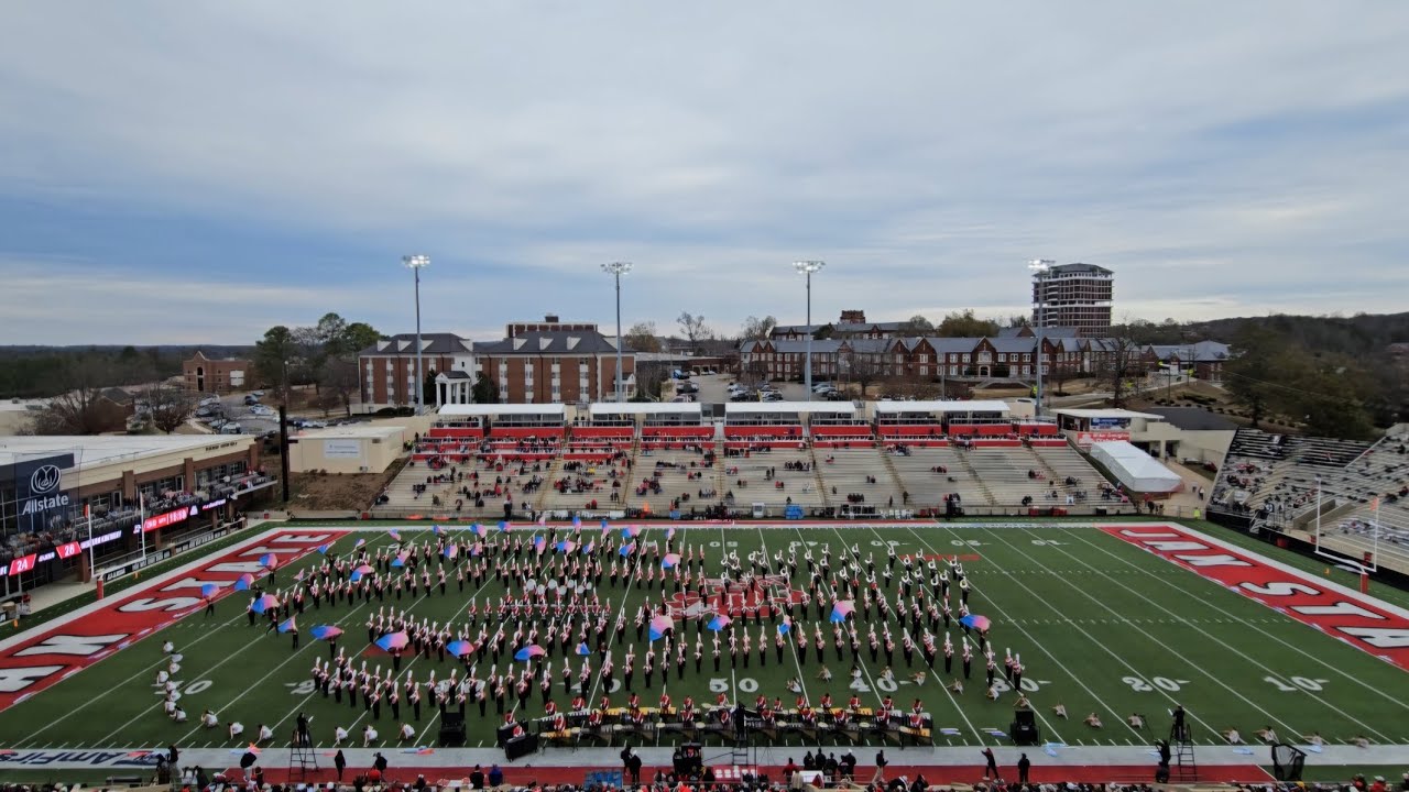 JSU MARCHING SOUTHERNERS HALFTIME PERFORMANCE 11-29-2025
