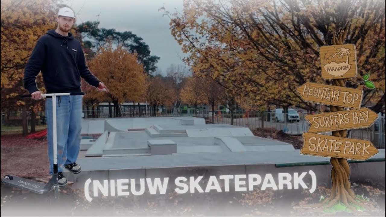 LOMMEL SKATEPARK WORDT DUBBEL ZO GROOT!! #paljasvlog9