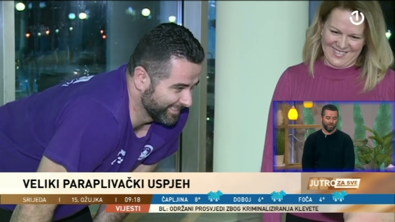 Ismail Zulfić i Ismail Barlov sa trenerom Amelom Kapom bili su gosti Jutra za sve
