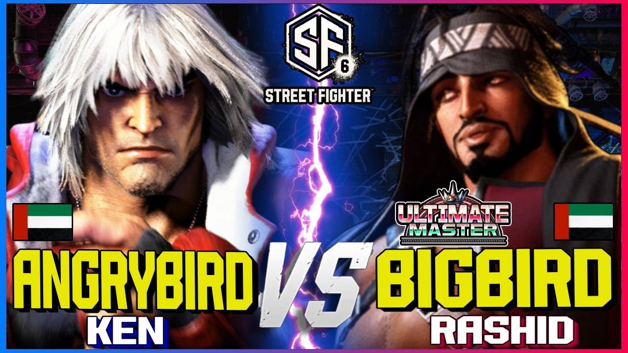 Street Fighter 6 (AngryBird) Ken Vs BigBird (Rashid) SF6 High Level Gameplay