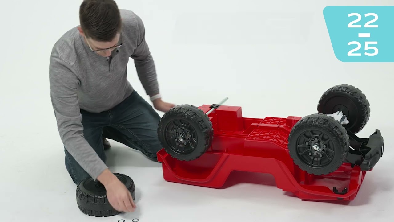 How to Put Together a Power Wheels 6-Volt Jeep Ride-On Toy | AD