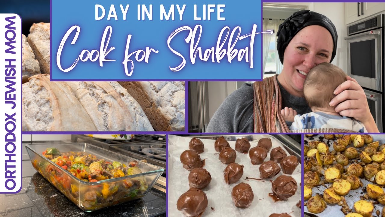 Cook for Shabbat: Side Dishes | Day in My Life DITL | Vegan • Gluten Free | Orthodox Jewish Mom