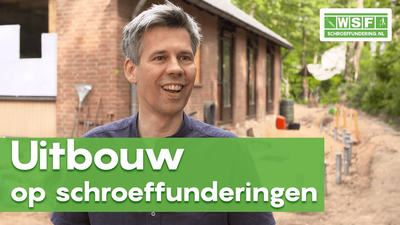 UITBOUW op SCHROEFFUNDERINGEN? | Architect aan het woord | Weenk Schroeffundering