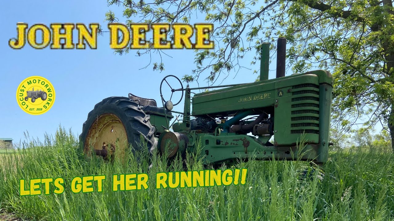 Возвращаем к жизни старый John Deere A