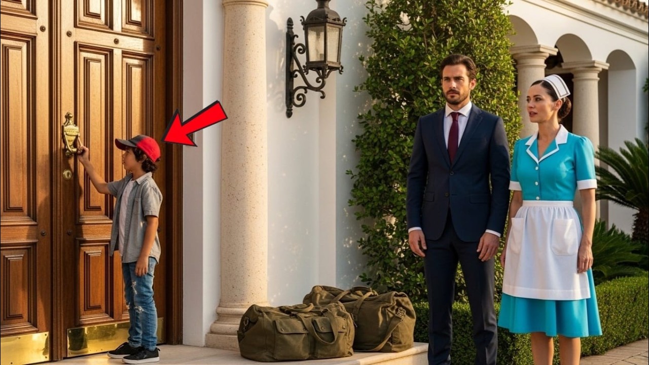 Un Niño Tocó La Puerta Del Millonario… Y El Secreto Que Reveló Cambió Sus Vidas Para Siempre!
