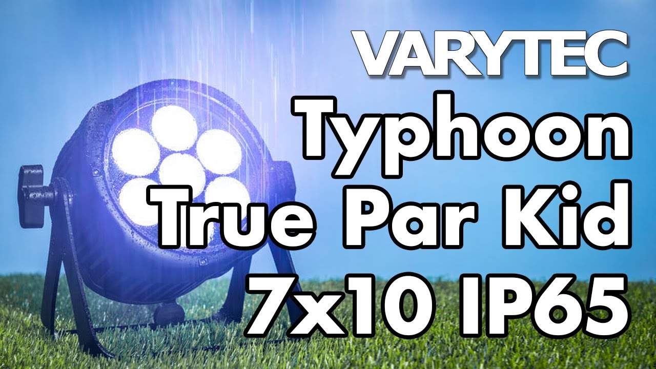 Varytec Typhoon true par kid 7x10: deep blue light