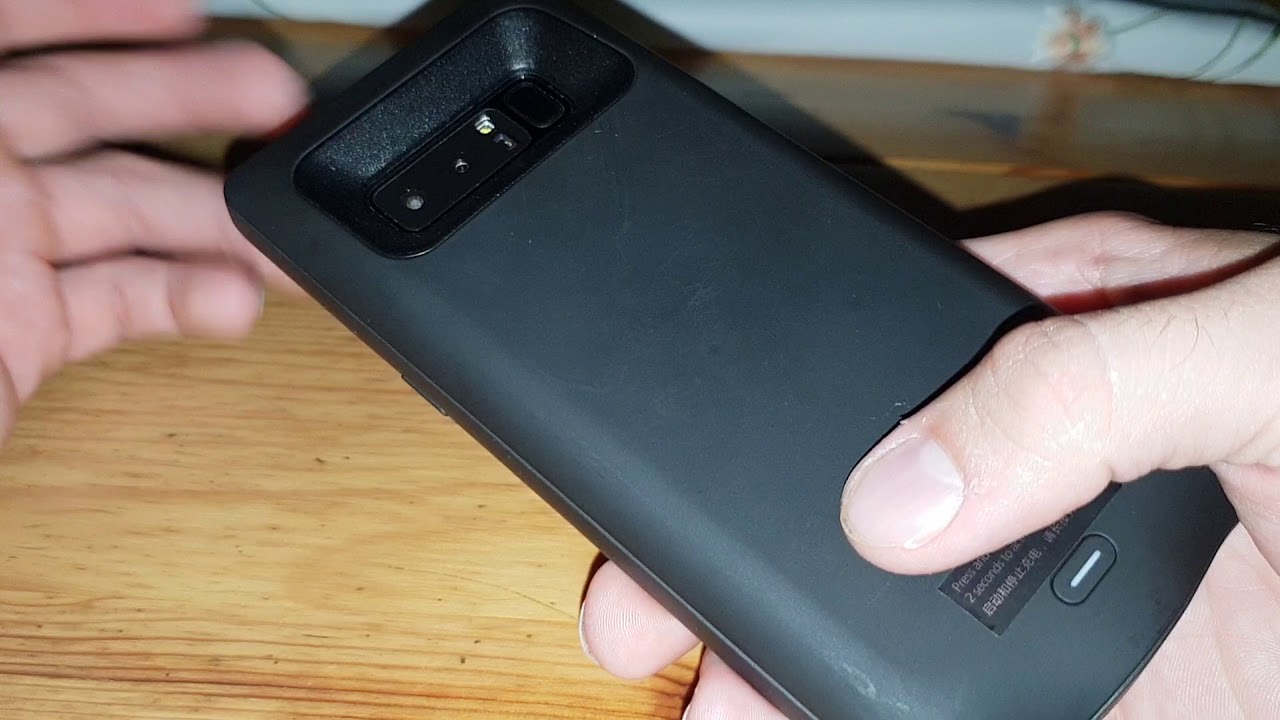 Power immer unterwegs dabei? Samsung Note 8 5500mAh Ultra Dünnes Externes Akku Case