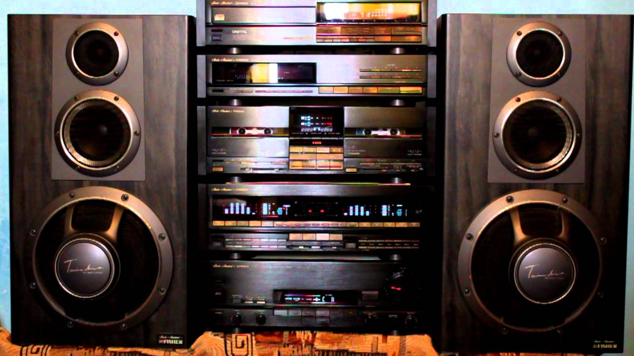 Fisher stereo system Vintage