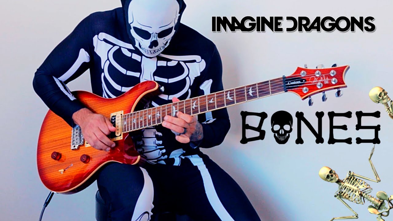 Imagine Dragons - Bones (Instrumental | Electric Guitar Cover)