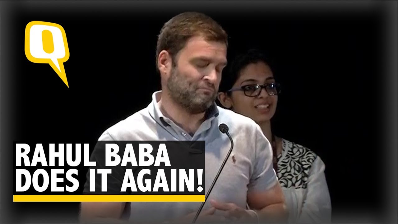 When Rahul Gandhi Was Booed by the Girls of Mount Carmel College