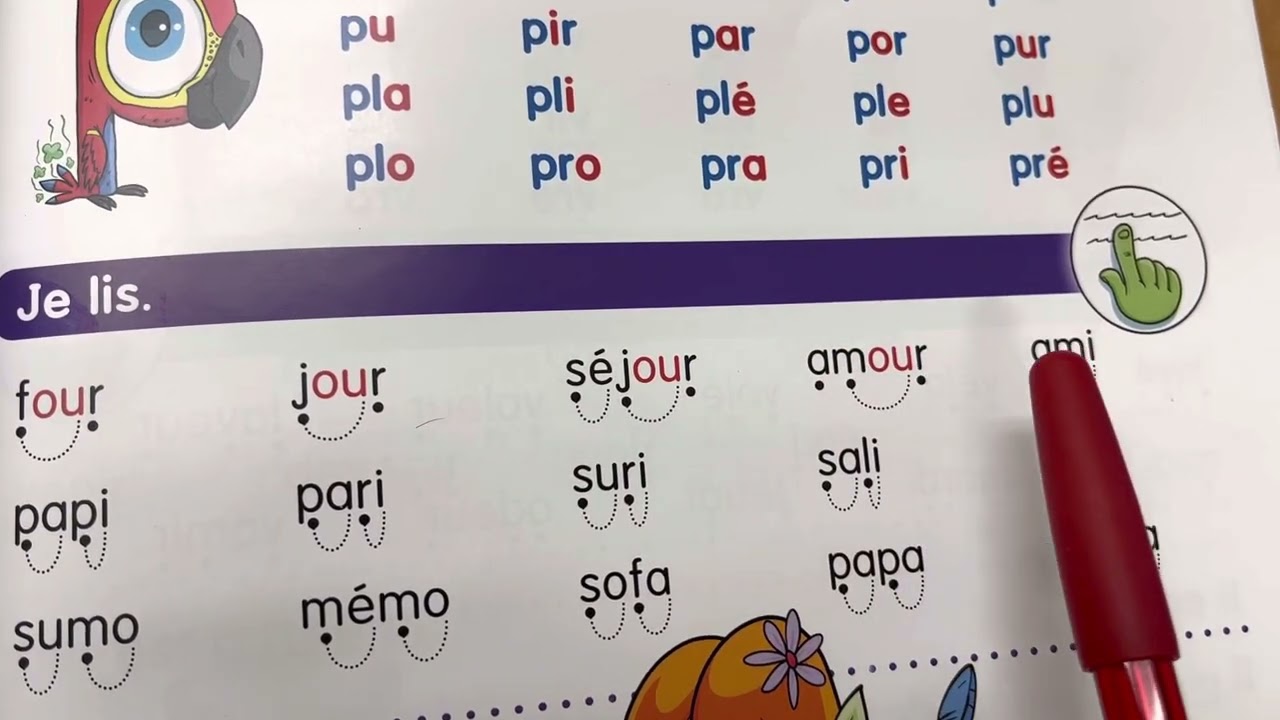 Syllables with M and P