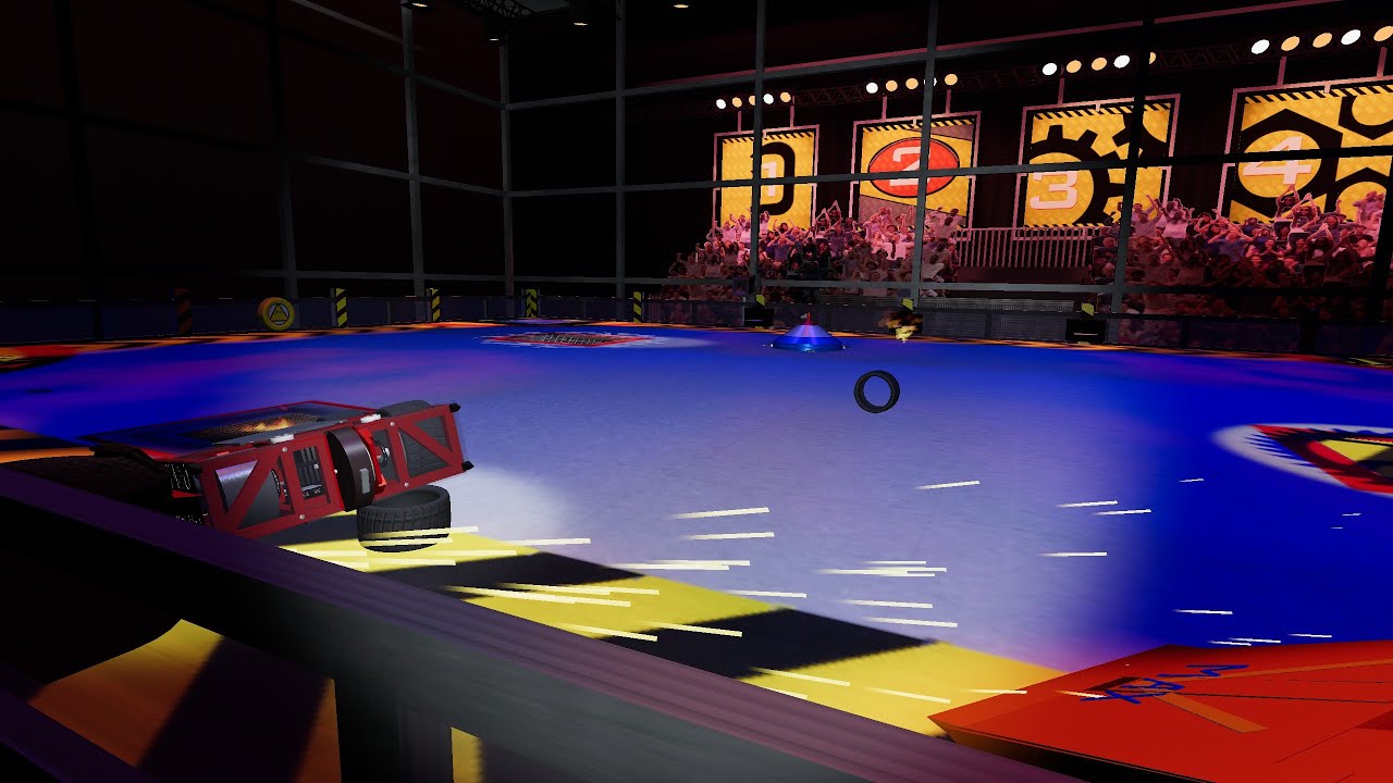 Stepping out of the arena! - Robot Rumble 2 Three way melees