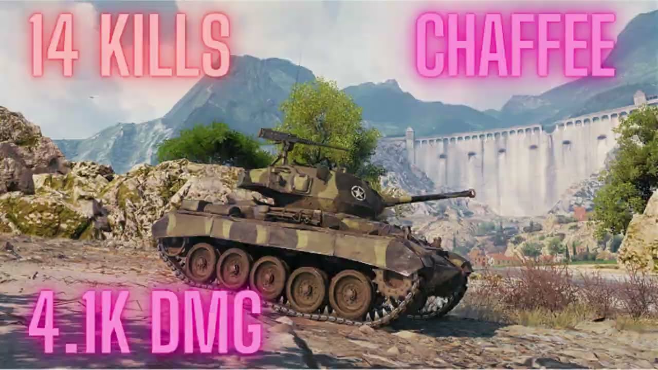 Insane Chaffee 14 kills | World of Tanks