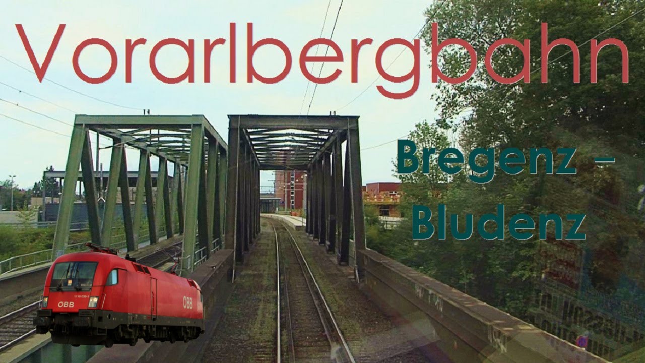🇦🇹 Führerstandsmitfahrt Vorarlbergbahn Bregenz - Bludenz [HD] - Cab Ride - ÖBB 1116