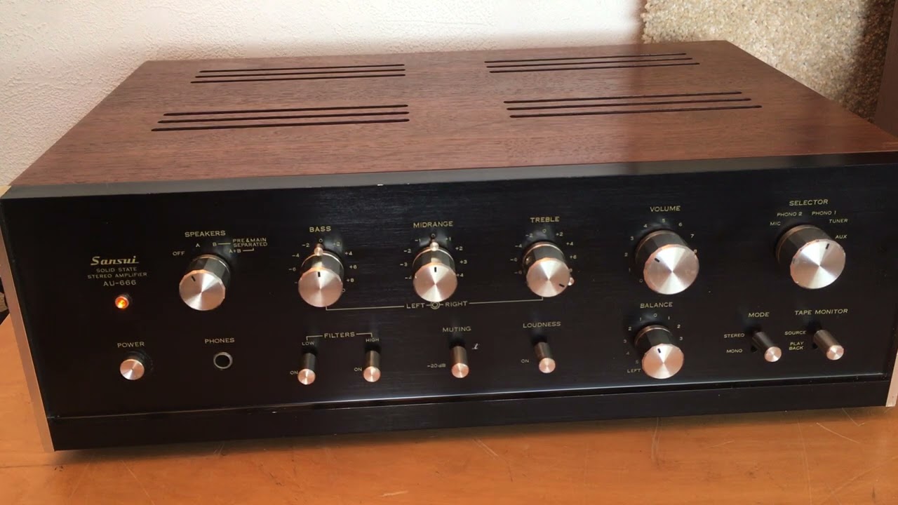 Sansui AU 666 demo