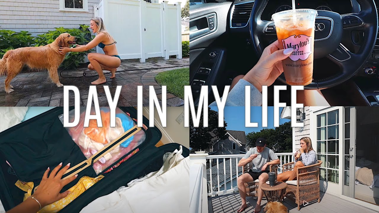 VLOG: a morning with Brody, swimming at the beach, packing for Montauk, etc.