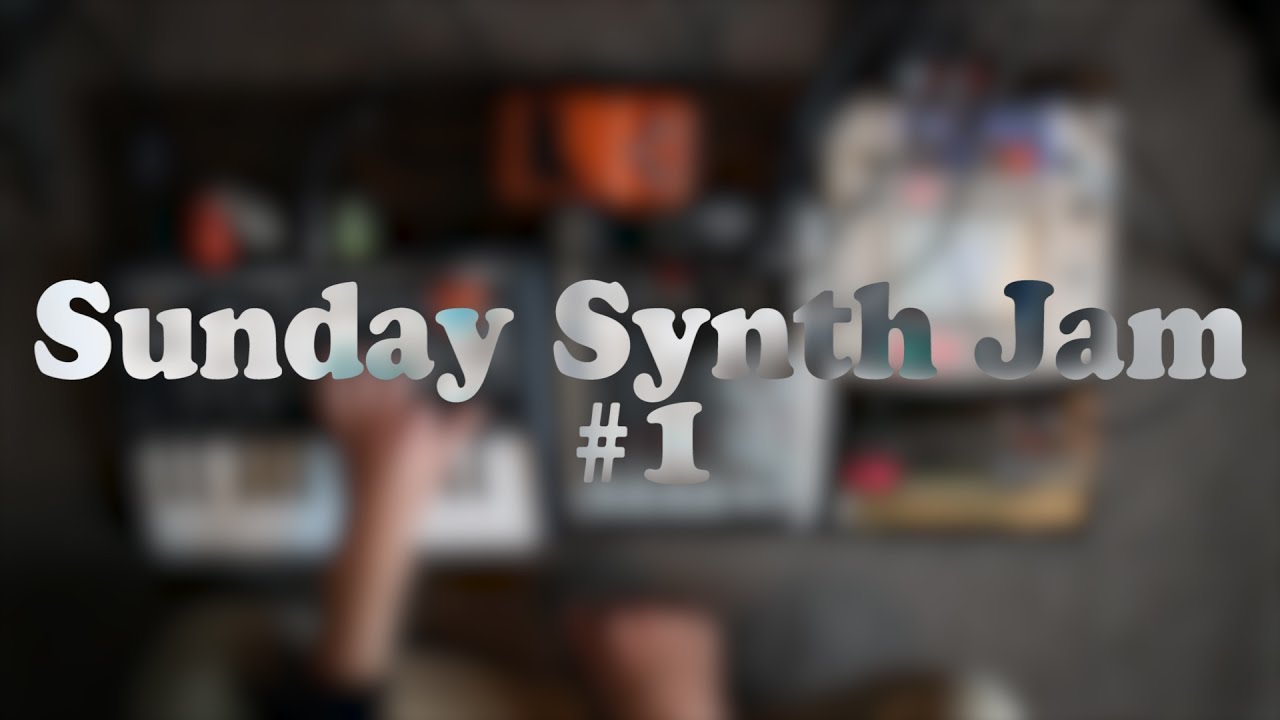 Sunday Synth Jam #1 (Microbrute/Volca Beats/Kaoss Pad)