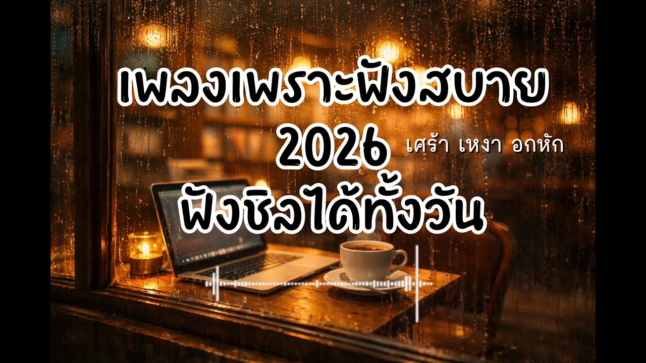 🎧เพลงเพราะฟังสบาย2026ฟังชิลได้ทั้งวัน ทำงาน คาเฟ่2026