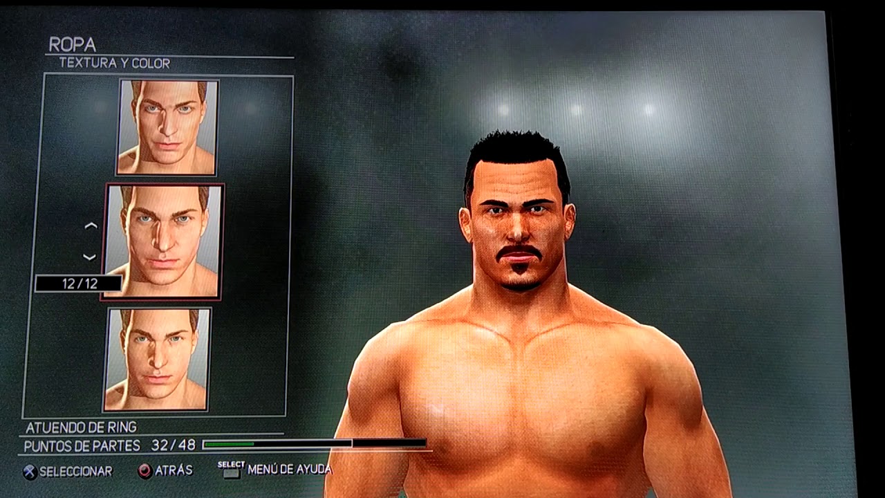 WWE2k17 ps3 Caw fórmula: Chavo Guerrero