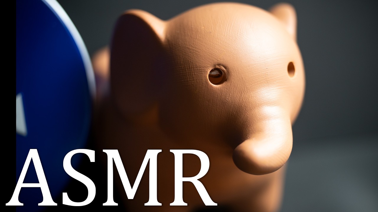 ASMR | 脳をリラックスさせて睡眠へ誘う Tapping Small Objects [No talking/Sleep/Relaxing]