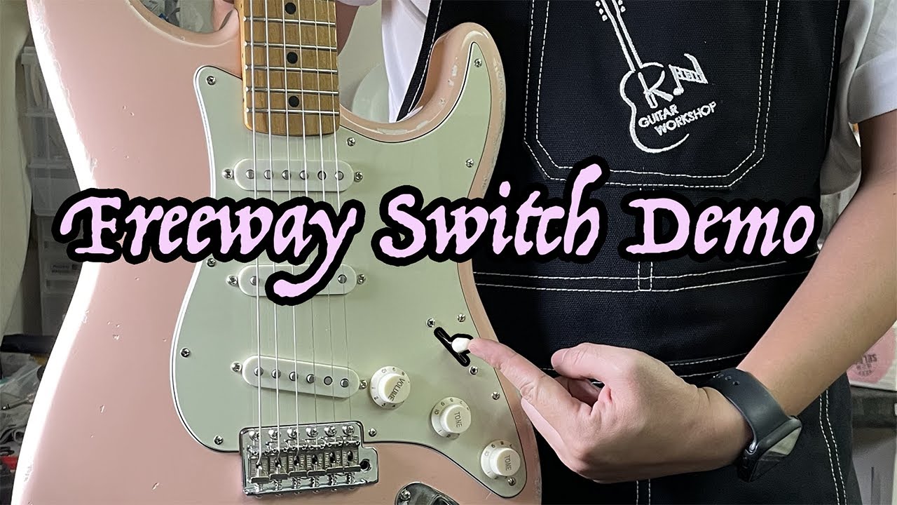 Freeway Switch Demo #fender #stratocaster #freeway #switch