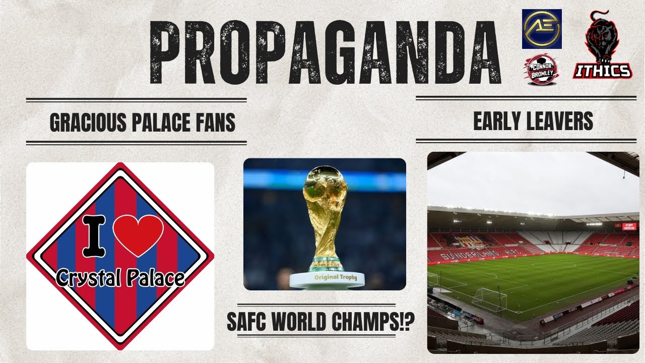 Shearer snubs SAFC! SOL early leavers | Palace fans are class | Propaganda!