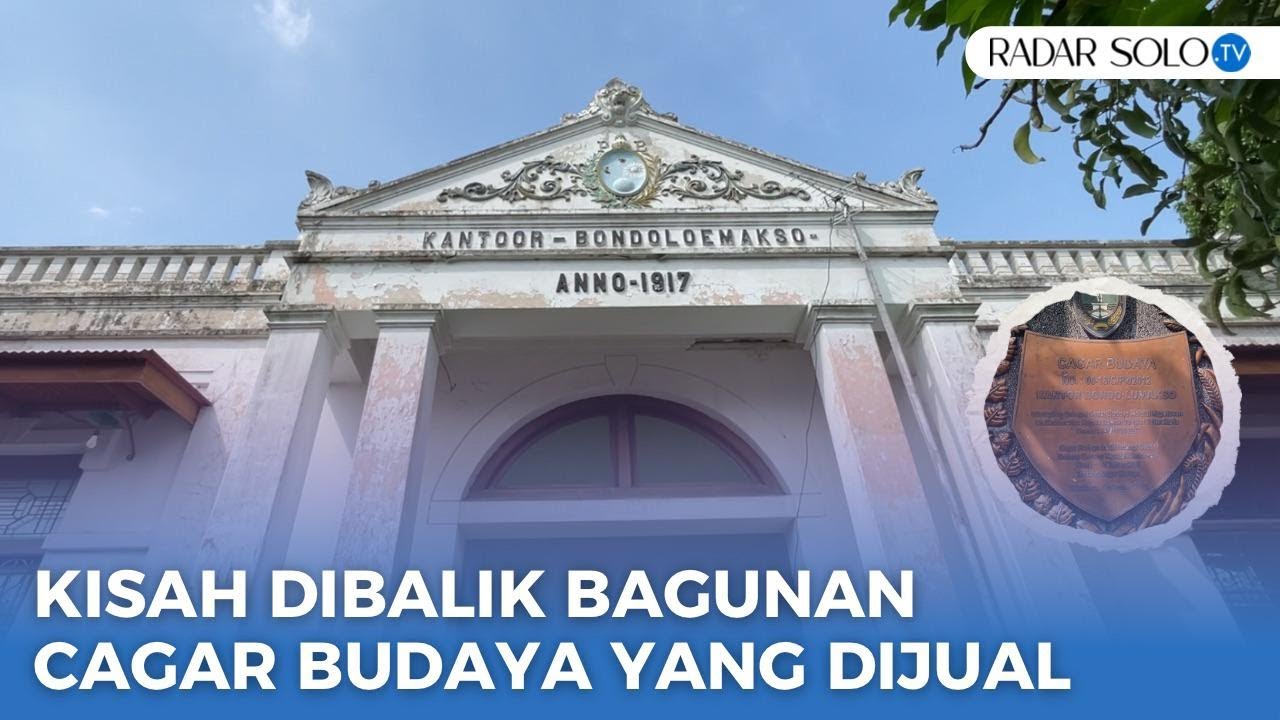 Kisah Dibalik Bondo Loemakso, Bangunan Cagar Budaya yang Dijual