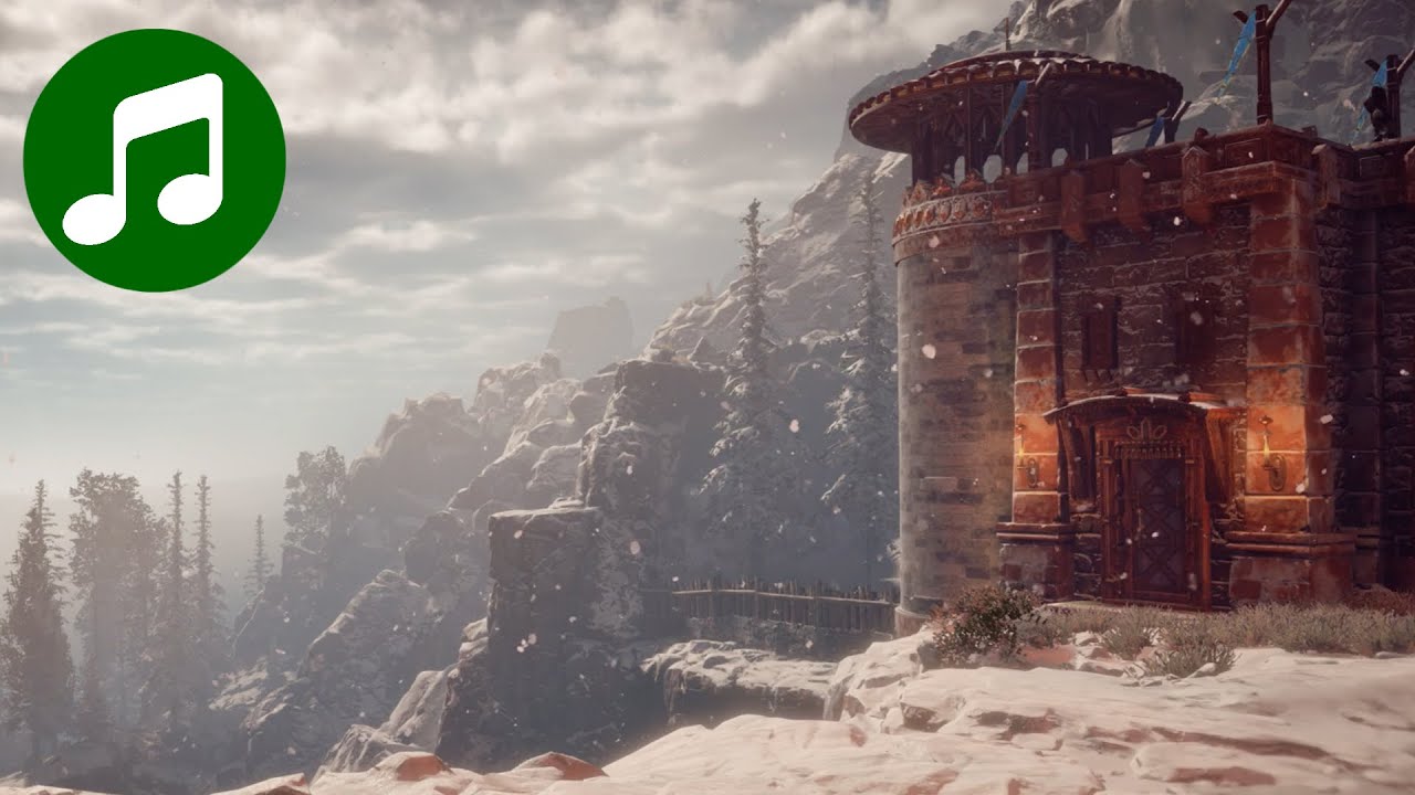 Relaxing HORIZON ZERO DAWN Ambient Music & Ambience 🎵 Winter is Coming (HZD OST | Soundtrack)