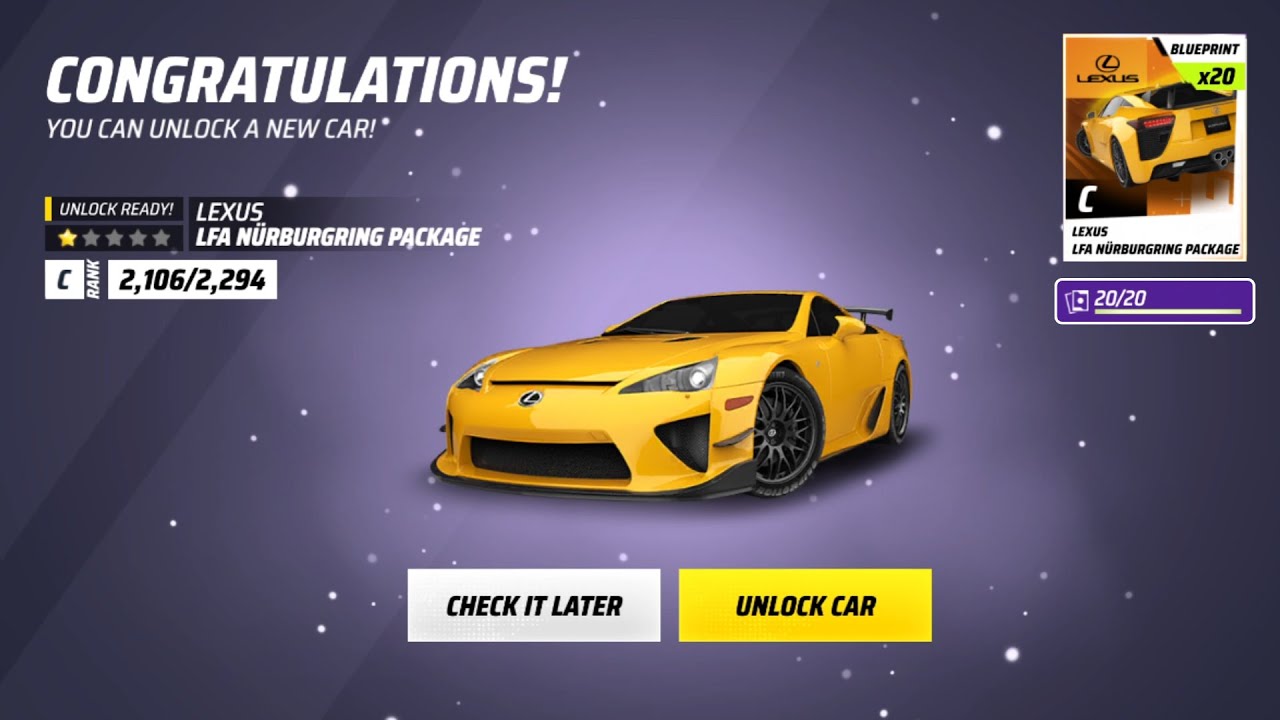 Drive Syndicate Side Story! (Unlocking The Lexus LFA N&uuml;rburgring Edition) | Asphalt Legends