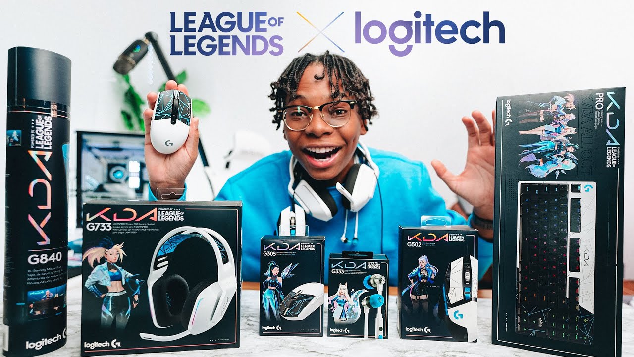 Massive Logitech x KDA Limited Edition Unboxing - G333 KDA, G733 KDA, G502 KDA, G305 KDA, G Pro KDA