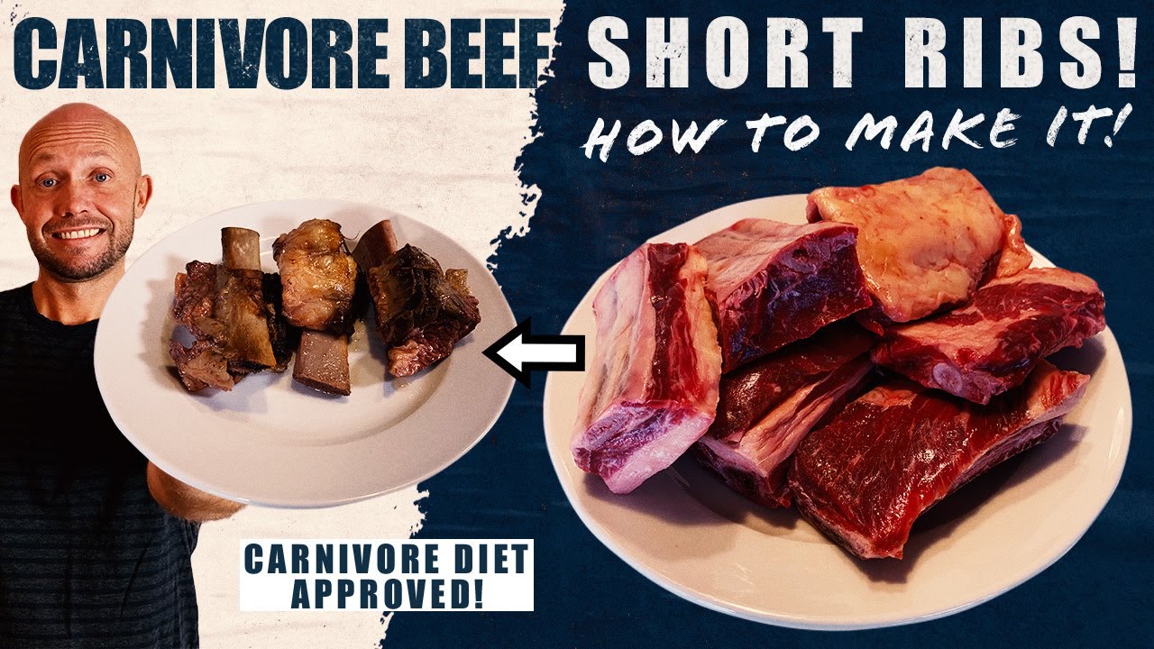 How To Make Carnivore Diet Beef Short Ribs | Slow Cooker Style