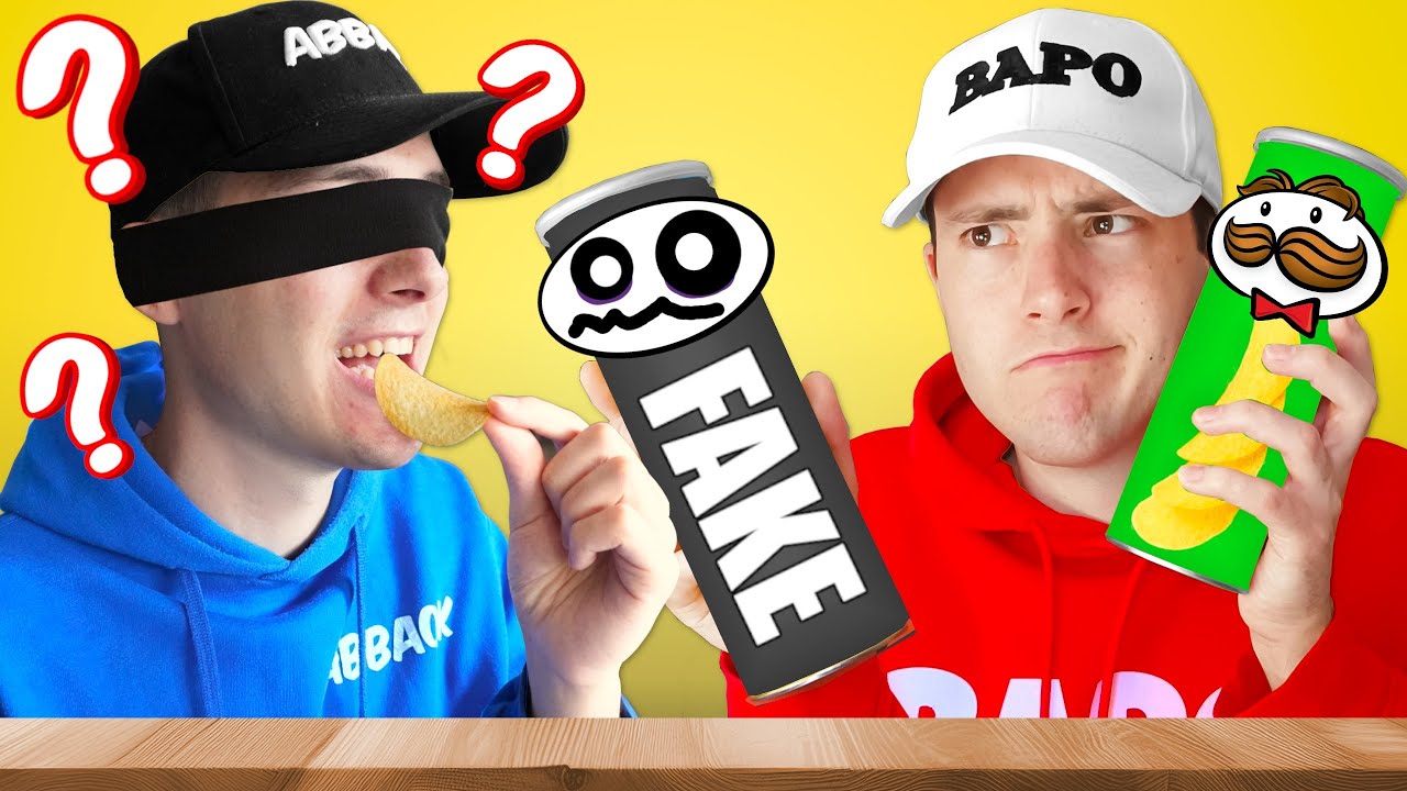 ERKENNST DU DIE MARKE?! FAKE CHALLENGE (Strafspiele)