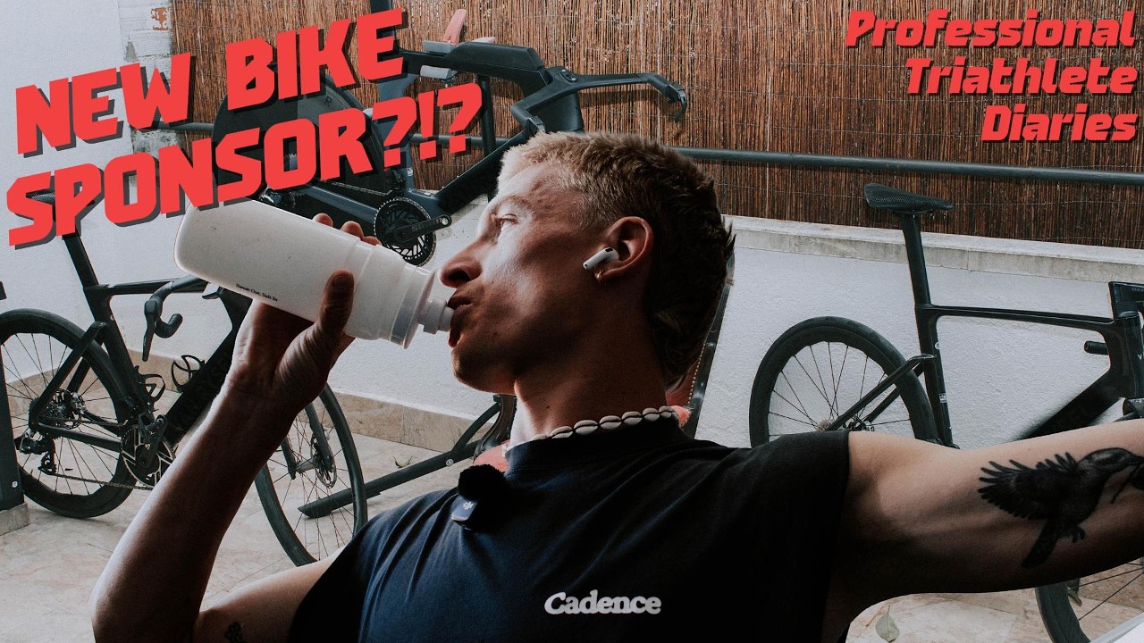 New Bike Sponsor Reveal!! Banyoles Diaries Part 2. Professional Triathlete.