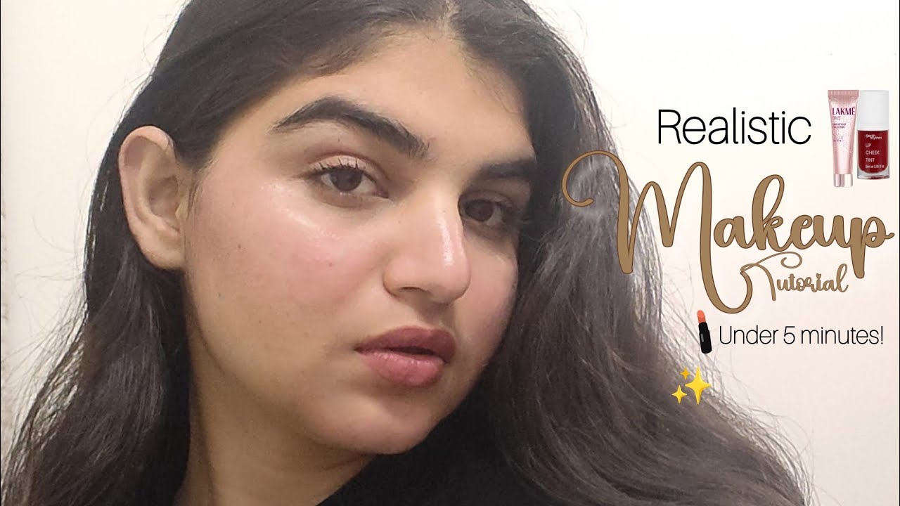 My Go-To 5 Minute Makeup Look (No Heavy Foundation!)✨