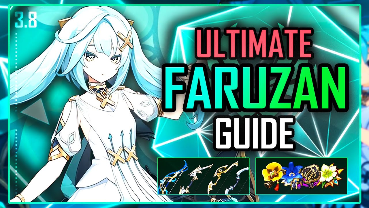 ULTIMATE FARUZAN GUIDE! (Teams, Weapons, Builds, C6 vs Non-C6 etc.) | Genshin Impact Ver 3.8