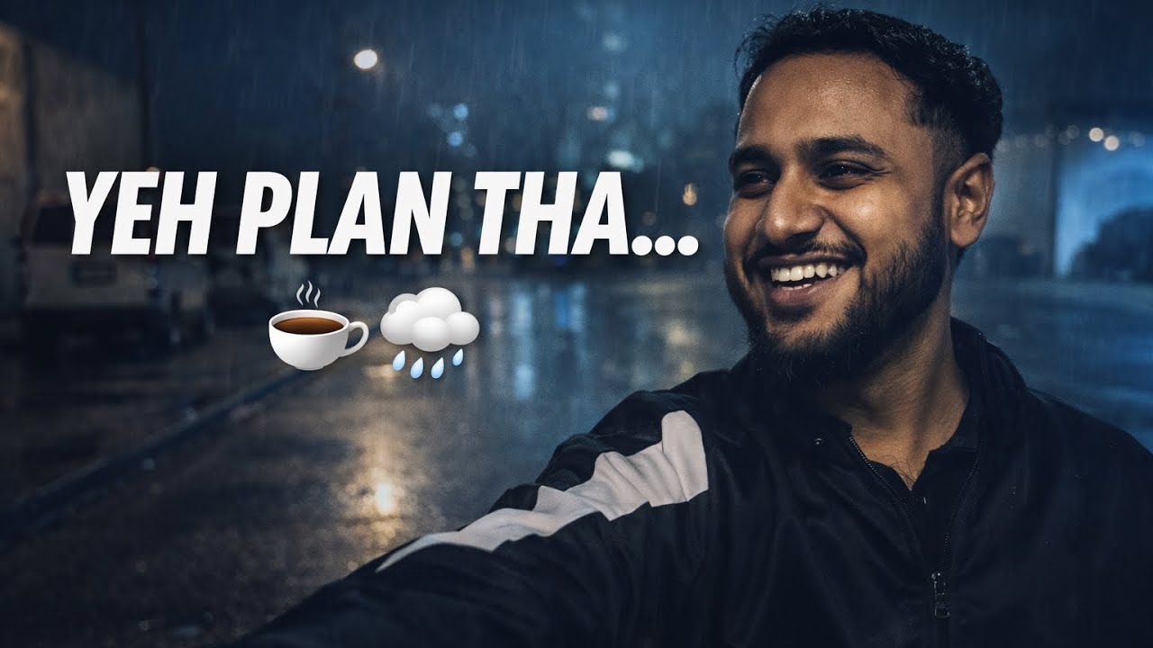 “Yeh Plan Tha… | Barish ne sab badal diya ☕🌧️” | Indian in kuwait 
