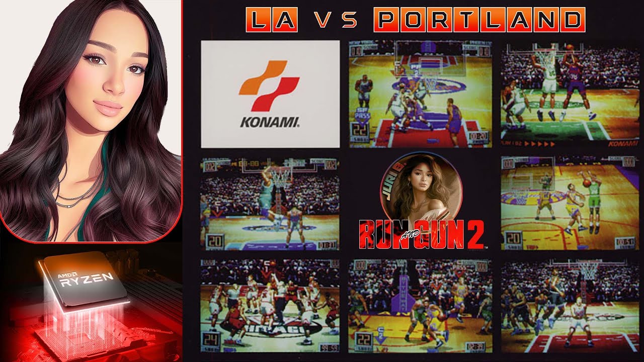 Konami Run and Gun 2 Arcade LA vs Portland Gaming Battle