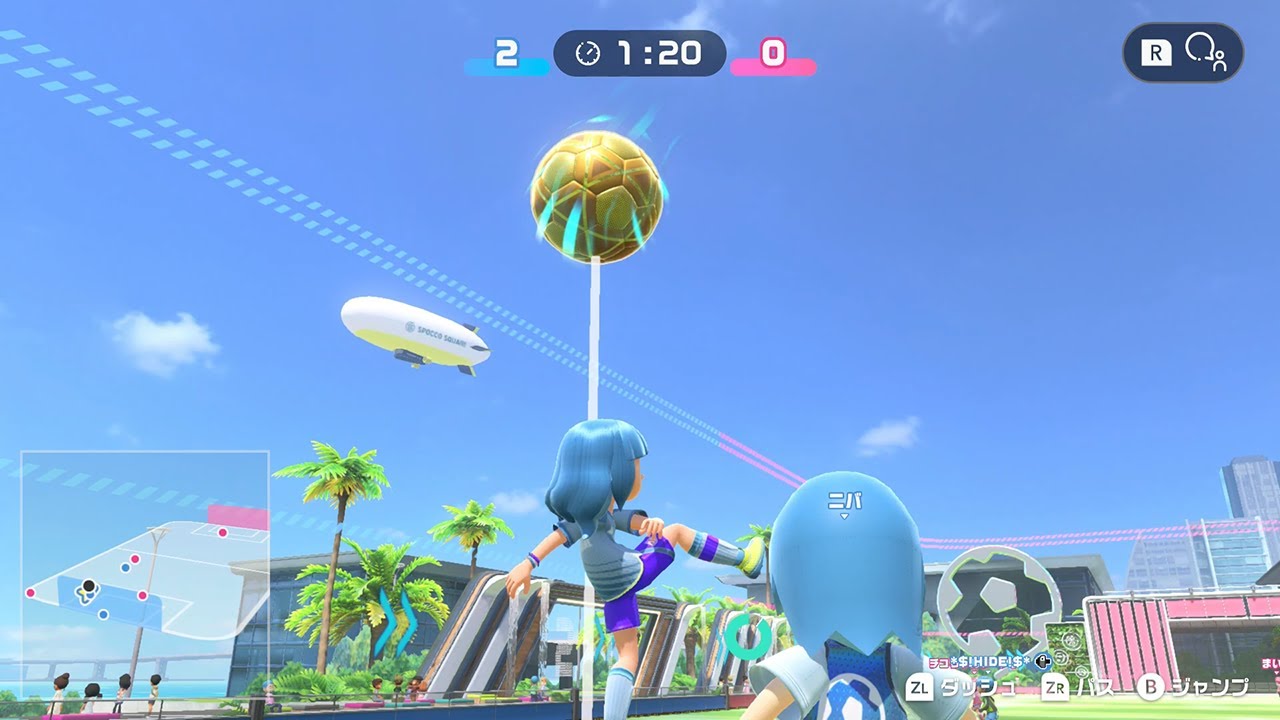 スイッチスポーツのサッカーしてみたら現役勢が上手すぎて意味わからんｗｗｗｗ
