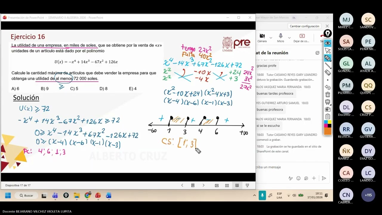 Álgebra - Semana 04 - Seminario Grupo 03 Pre San Marcos Ciclo 2025-II (Nuevo Ciclo)