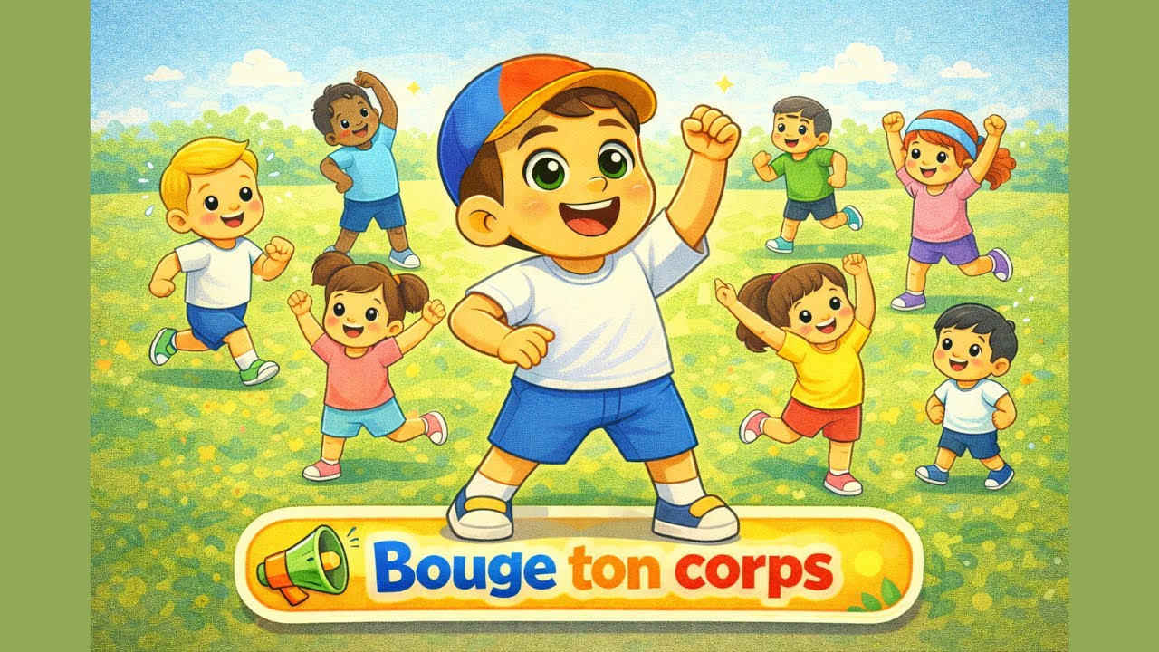 ✨Bouge ton corps✨- comptine pour enfants