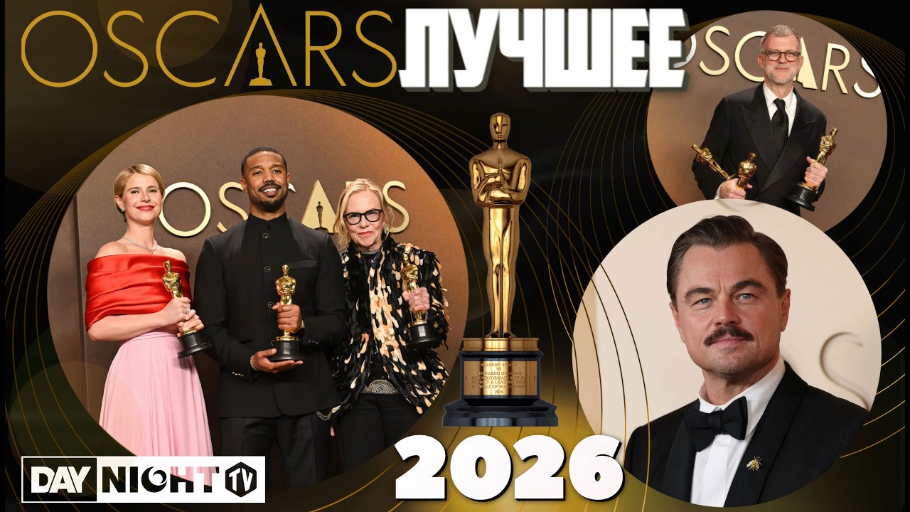 ОСКАР 2026: Победители, Шутки и Красная Дорожка - Обзор Day Night TV #oscars #оскар