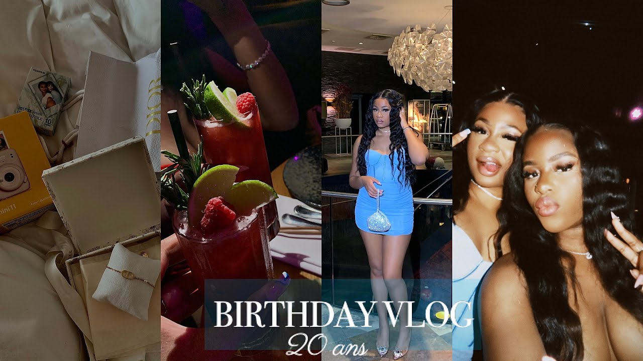 MON 20IÈME ANNIVERSAIRE🥳💙 WEEKLY VLOG #4