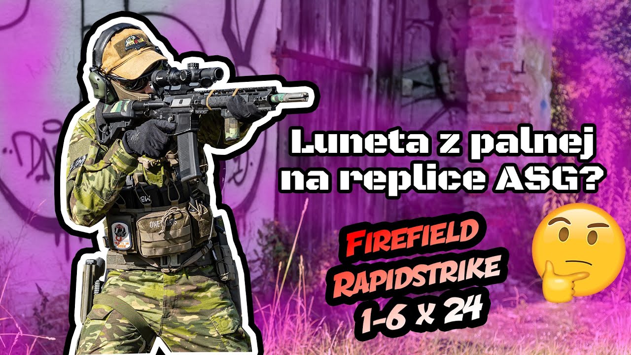 Biegówka z palnej w ASG - Firefield Rapidstrike 1-6 x 24 - Recenzja
