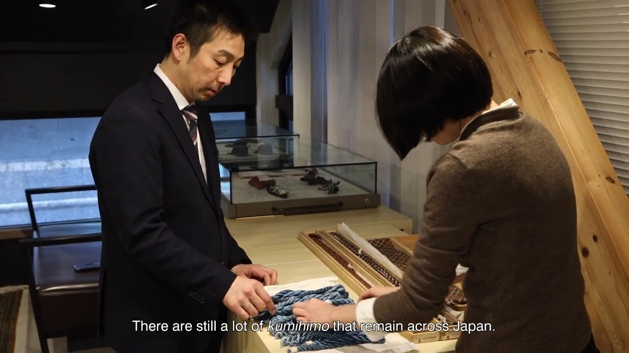 KUMIHIMO: Dōmyō Kiichirō on the history and beauty of kumihimo | Japan House London