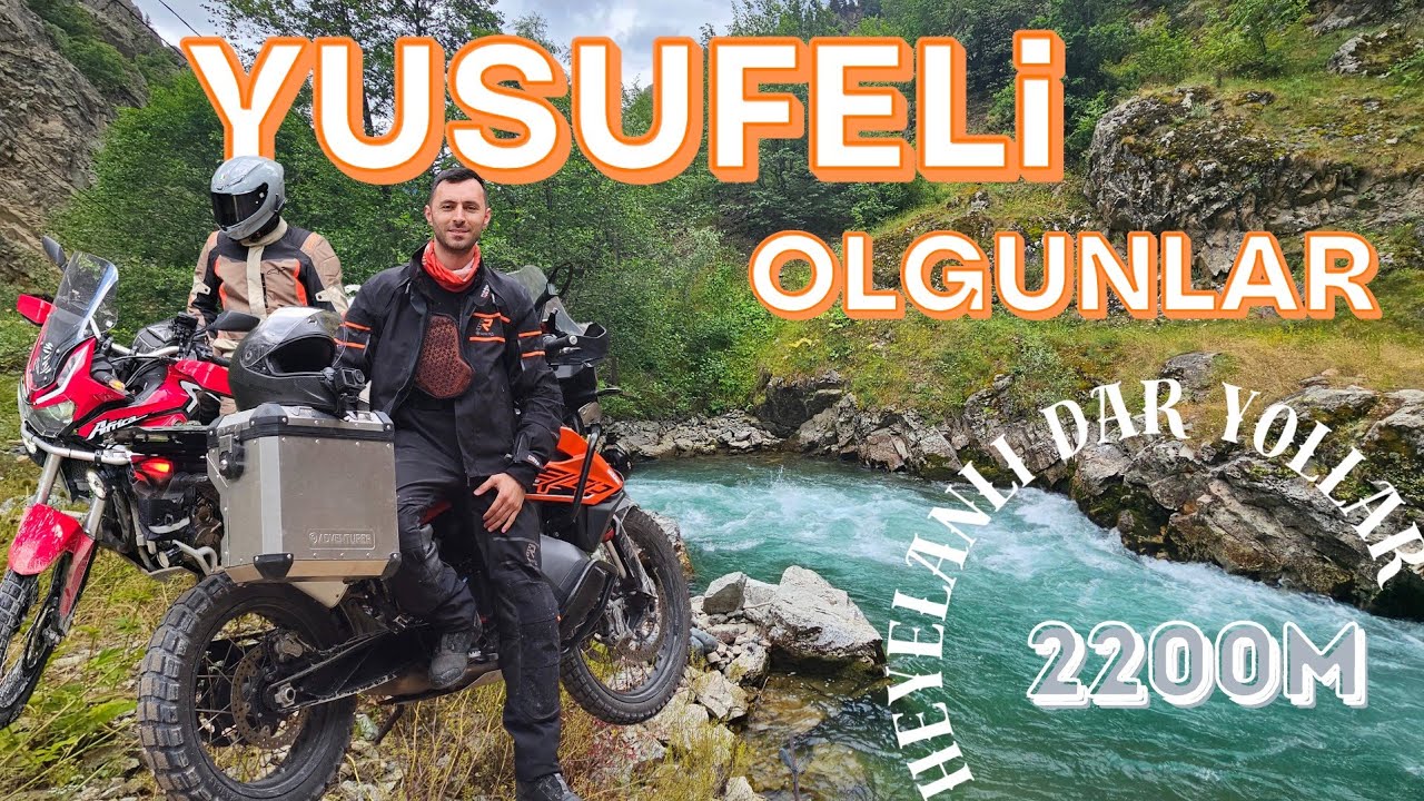BURAYA MOTORLA GELEN ÇOK AZ İNSAN VAR / YUSUFELİ / BARHAL / OLGUNLAR / 2200M RAKIM / KTM / HONDA