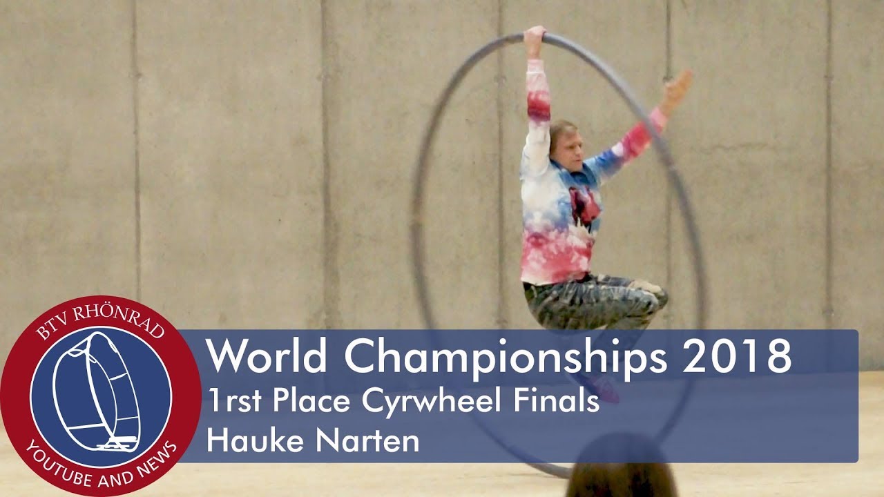 World Championships in Gymwheel 2018 Cyrwheel Final Hauke Narten