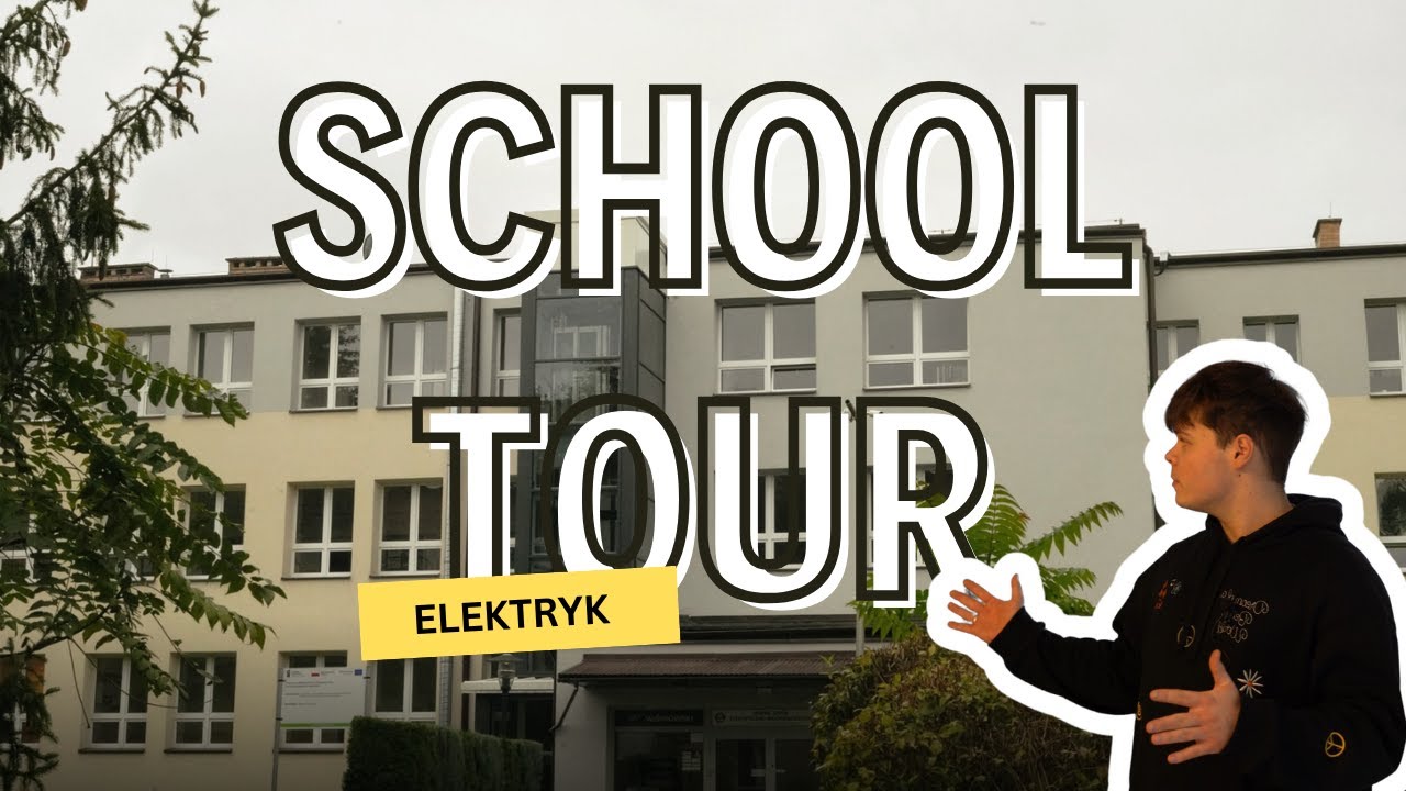 SZYBKI TOUR PO NASZEJ SZKOLE! - Elektryk Nowy Sącz