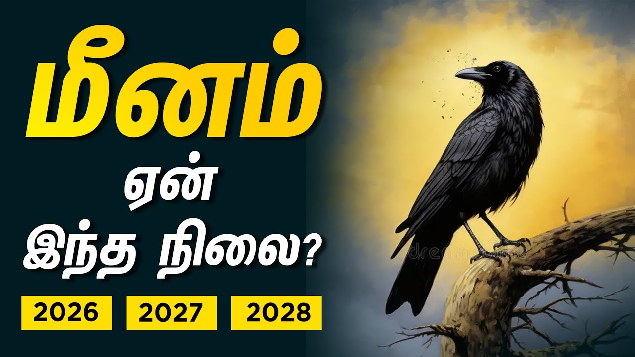 மீனம் ஏன் இந்த நிலை? - நடந்ததும், நடக்க போவதும் 2026-28 | Meena rasi | ஜென்ம சனி முடிவு!